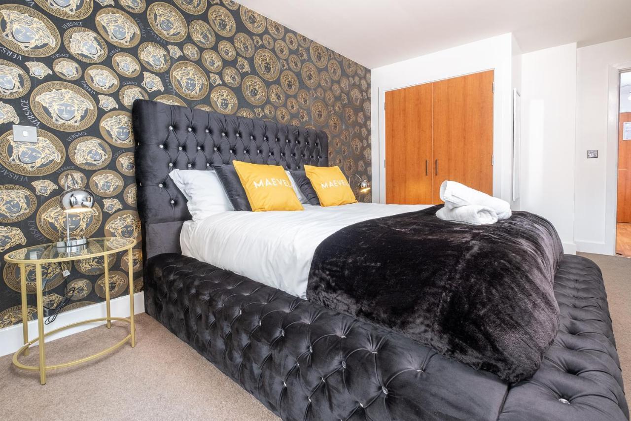 Maevela Apartments - Arcadian Versace Themed Apt ☆ Huge Balcony / Free Parking → Free Netflix -2 Min Walk From Birmingham Hippodrome Theatre, Arcadian, China Town, Sidewalk Club, Gay Village, 5 Mins From New Street Train Station - Birmingham Grand Ce Exterior photo